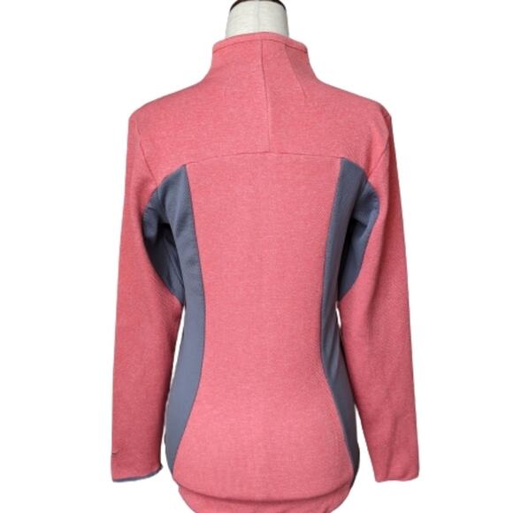 Nike Dri-Fit Tour Performance Pull-over Jacket Size XS Salmon - Picture 5 of 8